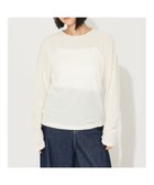 【マーコート/MARcourt】のMIDIUMISOLID for Ladies シアーベロアプルオーバー 人気、トレンドファッション・服の通販 founy(ファニー) ファッション Fashion レディースファッション WOMEN トップス・カットソー Tops/Tshirt プルオーバー Pullover ベロア Velour シアー Sheer シンプル Simple トレンド Trend パープル Purple ベロア Velor ベーシック Basic ポケット Pocket 冬 Winter 長袖 Long Sleeve thumbnail オフホワイト|ID: prp329100004261728 ipo3291000000029624047