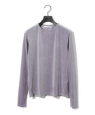 【マーコート/MARcourt】のMIDIUMISOLID for Ladies シアーベロアプルオーバー 人気、トレンドファッション・服の通販 founy(ファニー) ファッション Fashion レディースファッション WOMEN トップス・カットソー Tops/Tshirt プルオーバー Pullover ベロア Velour シアー Sheer シンプル Simple トレンド Trend パープル Purple ベロア Velor ベーシック Basic ポケット Pocket 冬 Winter 長袖 Long Sleeve thumbnail グレーパープル|ID: prp329100004261728 ipo3291000000029624048