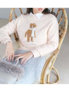 【リリーブラウン/Lily Brown】のLily Bearマフラーニットプルオーバー 人気、トレンドファッション・服の通販 founy(ファニー) ファッション Fashion レディースファッション WOMEN トップス・カットソー Tops/Tshirt ニット Knit Tops プルオーバー Pullover マフラー Mufflers ストーン Stone パール Pearl ビジュー Bijou ホリデーシーズン Holiday マフラー Scarf エレガント 上品 Elegant thumbnail PNK[066]|ID: prp329100004262113 ipo3291000000029629513