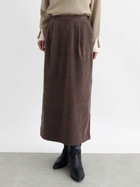 【ラシュッド/LASUD】のコーデュロイストレッチスカート 人気、トレンドファッション・服の通販 founy(ファニー) ファッション Fashion レディースファッション WOMEN スカート Skirt A/W・秋冬 Aw・Autumn/Winter・Fw・Fall-Winter おすすめ Recommend コーデュロイ Corduroy スリット Slit エレガント 上品 Elegant |ID:prp329100004262421