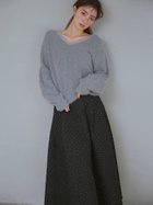 【フレイ アイディー/FRAY I.D】のマトラッセラメジャガードタックフレアスカート 人気、トレンドファッション・服の通販 founy(ファニー) ファッション Fashion レディースファッション WOMEN スカート Skirt Aライン/フレアスカート Flared A-Line Skirts エレガント 上品 Elegant キルティング Quilting シャンブレー Chambray トレンド Trend ドット Dot フレア Flare ミニスカート Mini Skirt メタリック Metallic メタル Metal ワーク Work ホリデーシーズン Holiday thumbnail BLK[009]|ID: prp329100004262668 ipo3291000000029635288