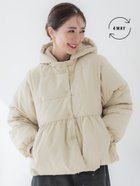 【コカ/COCA】のギャザー中綿アウター Lt.beige|ID: prp329100004262732 ipo3291000000030950716