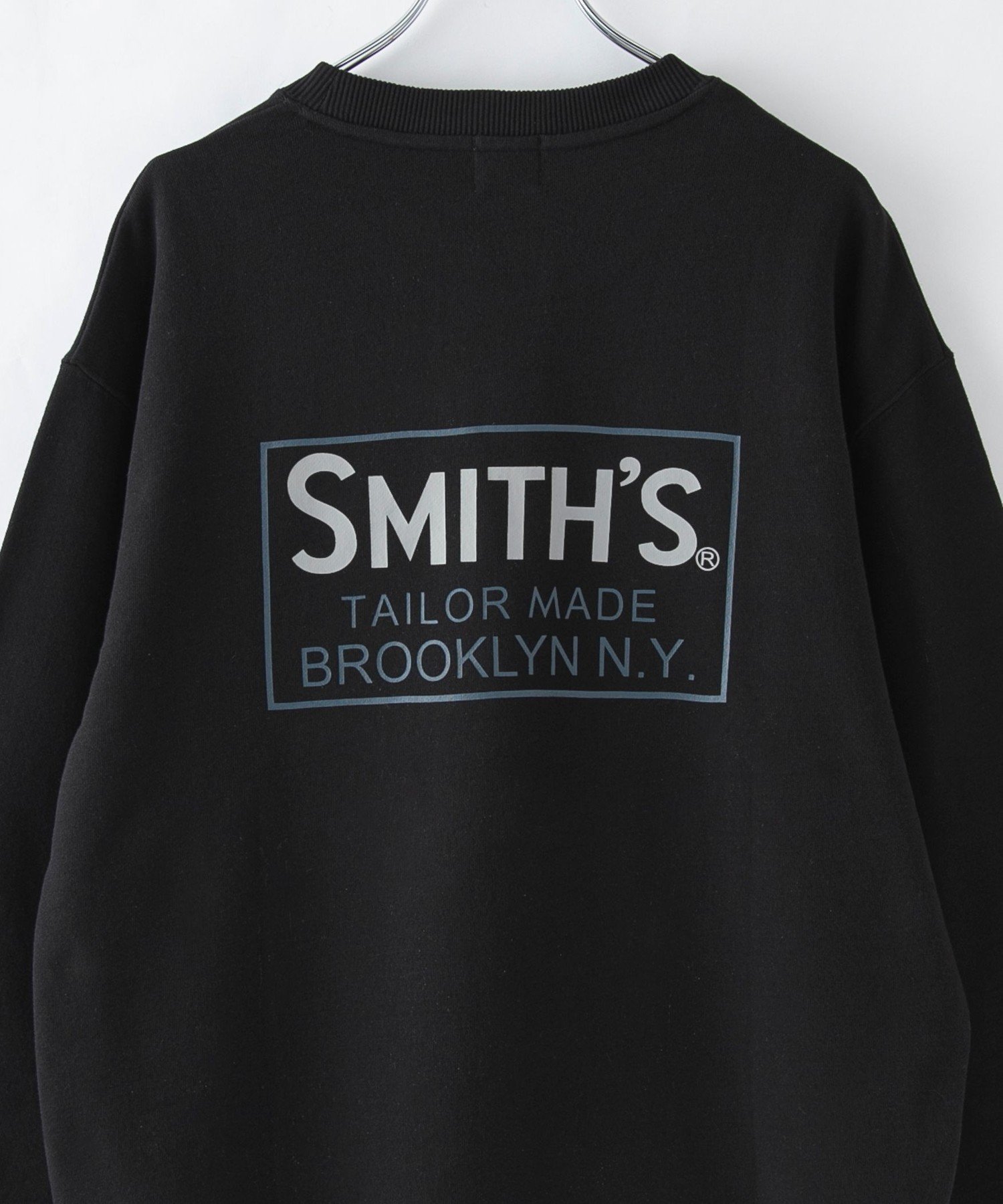 【コーエン/COEN】の【一部店舗限定】SMITH S(スミス)別注バックプリントスウェット 人気、トレンドファッション・服の通販 founy(ファニー) 　ファッション　Fashion　レディースファッション　WOMEN　トップス・カットソー　Tops/Tshirt　パーカ　Sweats　スウェット　Sweat　バッグ　Bag　アメリカン　American　シンプル　Simple　スウェット　Sweat　ニューヨーク　New York　人気　Popularity　フロント　Front　プリント　Print　ベーシック　Basic　ボックス　Box　別注　Special Order　ワンポイント　One Point　ワーク　Work　おすすめ　Recommend　 other-1|ID: prp329100004263189 ipo3291000000029955067