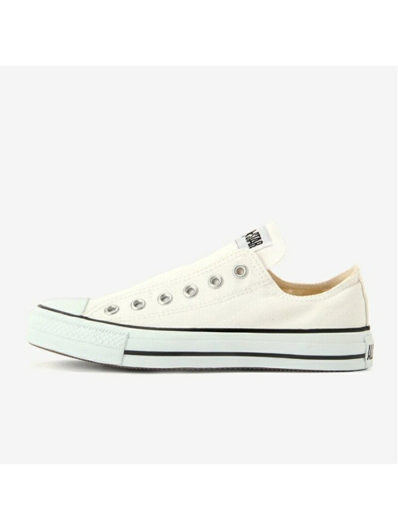 【コンバース/CONVERSE】の【CONVERSE 公式】ALL STAR SLIP III OX / 【コンバース 公式】オールスター スリップ III OX スリッポン ローカット インテリア・キッズ・メンズ・レディースファッション・服の通販 founy(ファニー) 　ファッション　Fashion　レディースファッション　WOMEN　スリッポン　Slip-Ons　ベーシック　Basic　ホワイト|ID: prp329100004263587 ipo3291000000029638587