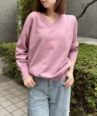 【クリア/clear】のVネックロングニットトップス 人気、トレンドファッション・服の通販 founy(ファニー) ファッション Fashion レディースファッション WOMEN トップス・カットソー Tops/Tshirt ニット Knit Tops Vネック V-Neck カットソー Cut And Sew シンプル Simple ロング Long thumbnail DLAV|ID: prp329100004263626 ipo3291000000029638805