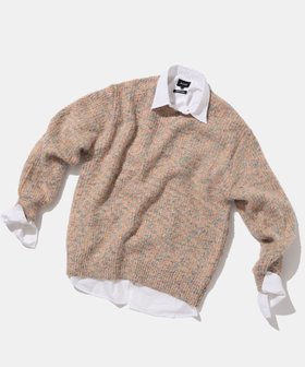 【ビームス/BEAMS / MEN】の5ゲージ シャギー クルーネック ニット 24AW カラー 人気、トレンドファッション・服の通販 founy(ファニー) ファッション Fashion メンズファッション MEN 2024年 2024 2024-2025秋冬・A/W Aw/Autumn/Winter/Fw/Fall/2024-2025 エレガント 上品 Elegant トレンド Trend フィット Fit メランジ Melange ワイド Wide |ID:prp329100004264140