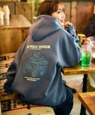 【その他のブランド/Other】のSHE WOLF DINER×FREAK S STORE 別注 ビッグシルエット バックプリント POパーカー/フーディー CAR 【限定展開】 24AW ブルーグレー|ID: prp329100004264171 ipo3291000000030301656