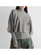 【ラシュッド/LASUD】のハイゲージニットアンサンブル 人気、トレンドファッション・服の通販 founy(ファニー) ファッション Fashion レディースファッション WOMEN トップス・カットソー Tops/Tshirt ニット Knit Tops アンサンブル Knit Ensemble アンサンブル Ensemble エレガント 上品 Elegant セパレート Separate バランス Balance リブニット Rib Knit thumbnail グレー|ID: prp329100004264496 ipo3291000000030100601