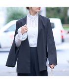 【ルージュヴィフラクレ/Rouge vif la cle】のノーカラースリットスリーブジャケット 人気、トレンドファッション・服の通販 founy(ファニー) ファッション Fashion レディースファッション WOMEN アウター Coat Outerwear ジャケット Jackets シンプル Simple ジャケット Jacket スリット Slit フォーマル Formal 春 Spring 秋 Autumn/Fall thumbnail ブラック|ID: prp329100004264702 ipo3291000000029851510