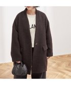 【ジャーナルスタンダード レサージュ/journal standard L'essage】のSUPER140S/GIOLICA コクーンコート2 人気、トレンドファッション・服の通販 founy(ファニー) ファッション Fashion レディースファッション WOMEN アウター Coat Outerwear コート Coats 2024年 2024 2024-2025秋冬・A/W Aw/Autumn/Winter/Fw/Fall/2024-2025 シンプル Simple ツイード Tweed エレガント 上品 Elegant thumbnail ブラウン|ID: prp329100004264789 ipo3291000000029827006