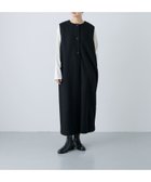 【かぐれ/kagure / URBAN RESEARCH】のウールタックジャンパースカート 人気、トレンドファッション・服の通販 founy(ファニー) ファッション Fashion レディースファッション WOMEN スカート Skirt 2024年 2024 2024-2025秋冬・A/W Aw/Autumn/Winter/Fw/Fall/2024-2025 A/W・秋冬 Aw・Autumn/Winter・Fw・Fall-Winter 冬 Winter インナー Inner キュプラ Cupra フォーマル Formal フロント Front ポケット Pocket thumbnail BLACK|ID: prp329100004265212 ipo3291000000029655415