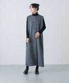 【かぐれ/kagure / URBAN RESEARCH】のウールタックジャンパースカート 人気、トレンドファッション・服の通販 founy(ファニー) ファッション Fashion レディースファッション WOMEN スカート Skirt 2024年 2024 2024-2025秋冬・A/W Aw/Autumn/Winter/Fw/Fall/2024-2025 A/W・秋冬 Aw・Autumn/Winter・Fw・Fall-Winter 冬 Winter インナー Inner キュプラ Cupra フォーマル Formal フロント Front ポケット Pocket thumbnail GRAY|ID: prp329100004265212 ipo3291000000029655416