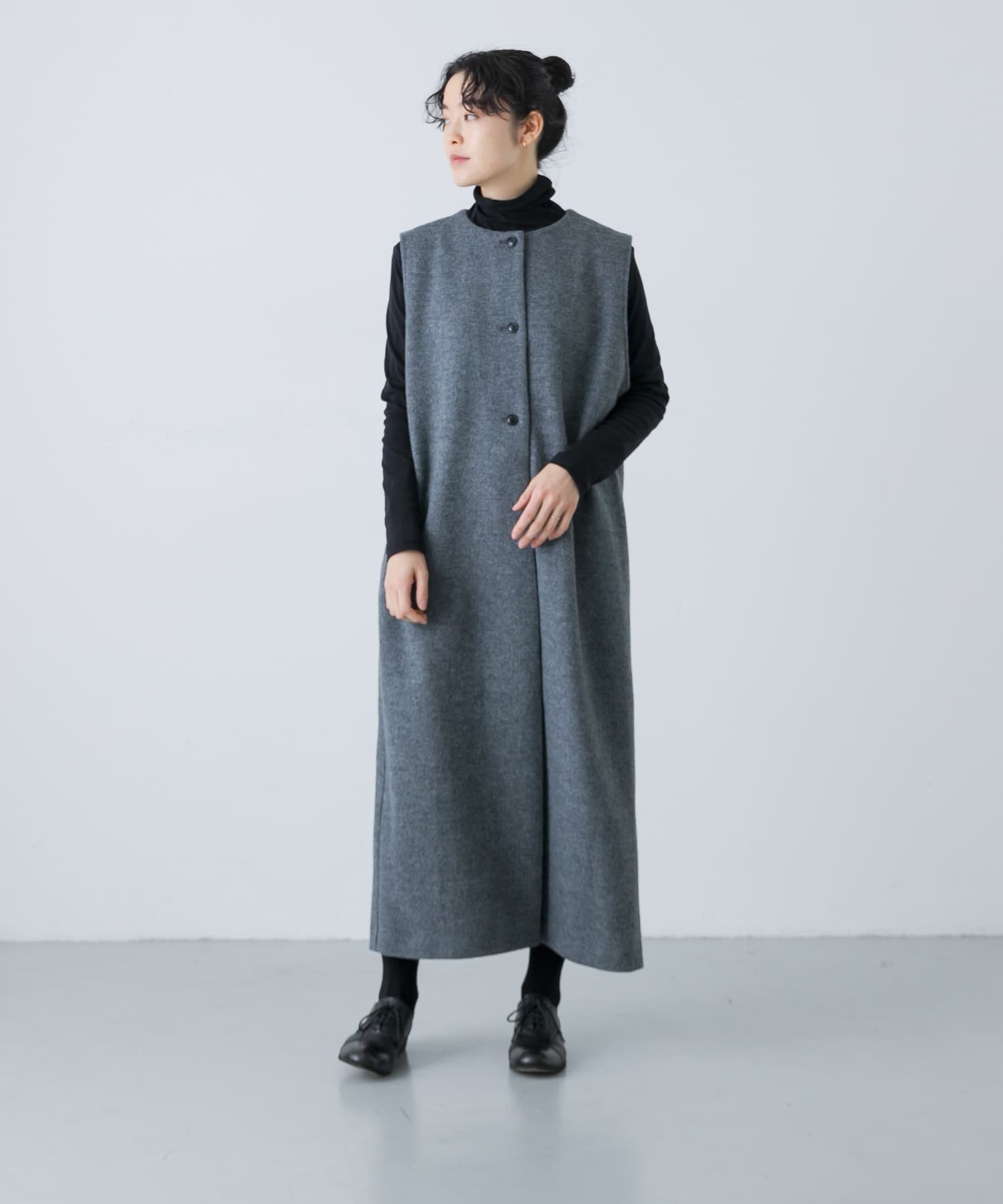 【かぐれ/kagure / URBAN RESEARCH】のウールタックジャンパースカート インテリア・キッズ・メンズ・レディースファッション・服の通販 founy(ファニー) 　ファッション　Fashion　レディースファッション　WOMEN　スカート　Skirt　2024年　2024　2024-2025秋冬・A/W　Aw/Autumn/Winter/Fw/Fall/2024-2025　A/W・秋冬　Aw・Autumn/Winter・Fw・Fall-Winter　冬　Winter　インナー　Inner　キュプラ　Cupra　フォーマル　Formal　フロント　Front　ポケット　Pocket　GRAY|ID: prp329100004265212 ipo3291000000029655416