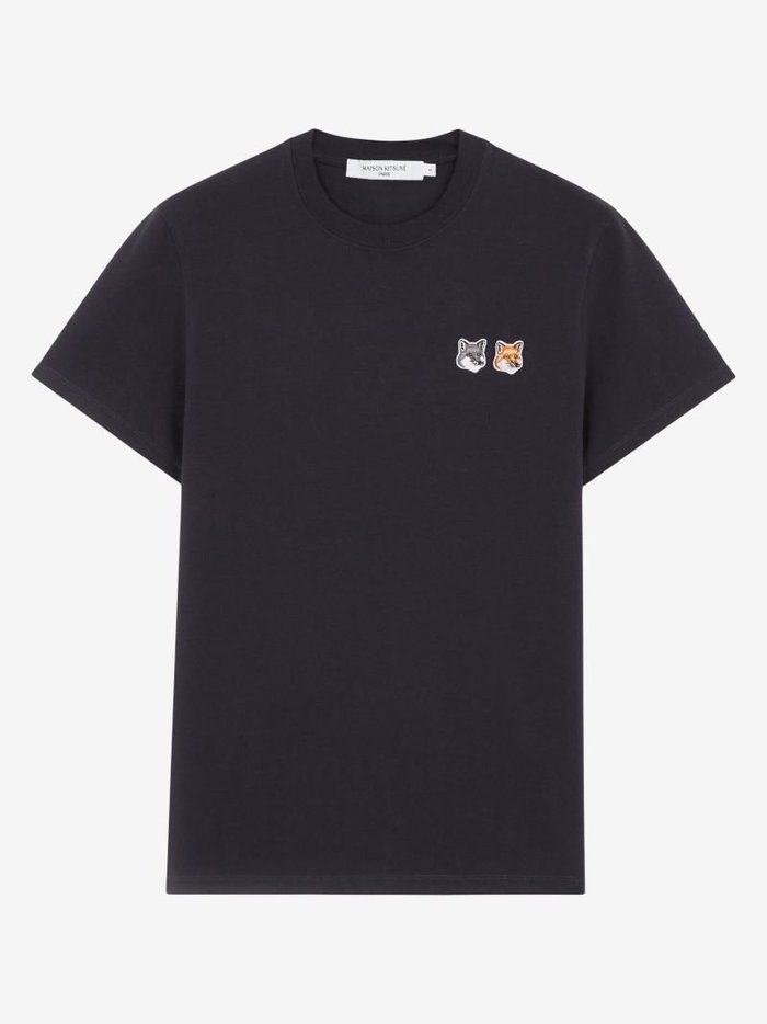 【メゾン キツネ/MAISON KITSUNE】のTEE-SHIRT DOUBLE FOX HEAD PATCH インテリア・キッズ・メンズ・レディースファッション・服の通販 founy(ファニー) https://founy.com/ ファッション Fashion レディースファッション WOMEN トップス・カットソー Tops/Tshirt シャツ/ブラウス Shirts/Blouses インナー Inner ストレート Straight パッチ Patch ベーシック Basic 人気 Popularity 半袖 Short Sleeve 定番 Standard |ID: prp329100004265351 ipo3291000000029836771