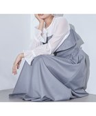 【プロポーション ボディドレッシング/PROPORTION BODY DRESSING】のシアードッキングタックワンピース 人気、トレンドファッション・服の通販 founy(ファニー) ファッション Fashion レディースファッション WOMEN ワンピース Dress シアー Sheer ドッキング Docking フレア Flare thumbnail チャコール×ホワイト2|ID: prp329100004268482 ipo3291000000029668519