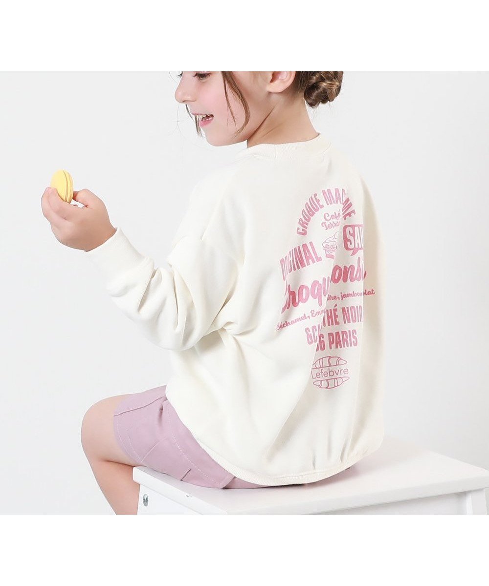 【デビロック/devirock / KIDS】のデビラボ ガールズ BOXシルエット プリント トレーナー 人気、トレンドファッション・服の通販 founy(ファニー) 　ファッション　Fashion　キッズファッション　KIDS　スニーカー　Sneakers　トレーナー　Trainer　プリント　Print　おすすめ　Recommend　 other-1|ID: prp329100004268530 ipo3291000000030300253