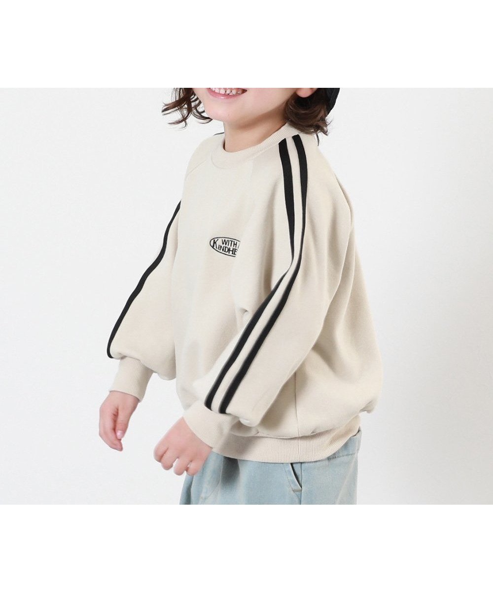 【デビロック/devirock / KIDS】のRICH WARM 裏シャギー ライン トレーナー 人気、トレンドファッション・服の通販 founy(ファニー) 　ファッション　Fashion　キッズファッション　KIDS　カーゴパンツ　Cargo Pants　ストレッチ　Stretch　スポーティ　Sporty　トレンド　Trend　トレーナー　Trainer　なめらか　Smooth　ブランケット　Blanket　冬　Winter　おすすめ　Recommend　 other-1|ID: prp329100004268628 ipo3291000000029915280