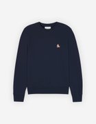 【メゾン キツネ/MAISON KITSUNE / MEN】のMaison Kitsune/CHILLAX PATCH REGULAR SWEATSHIRT INK BLUE|ID: prp329100004268909 ipo3291000000029906463