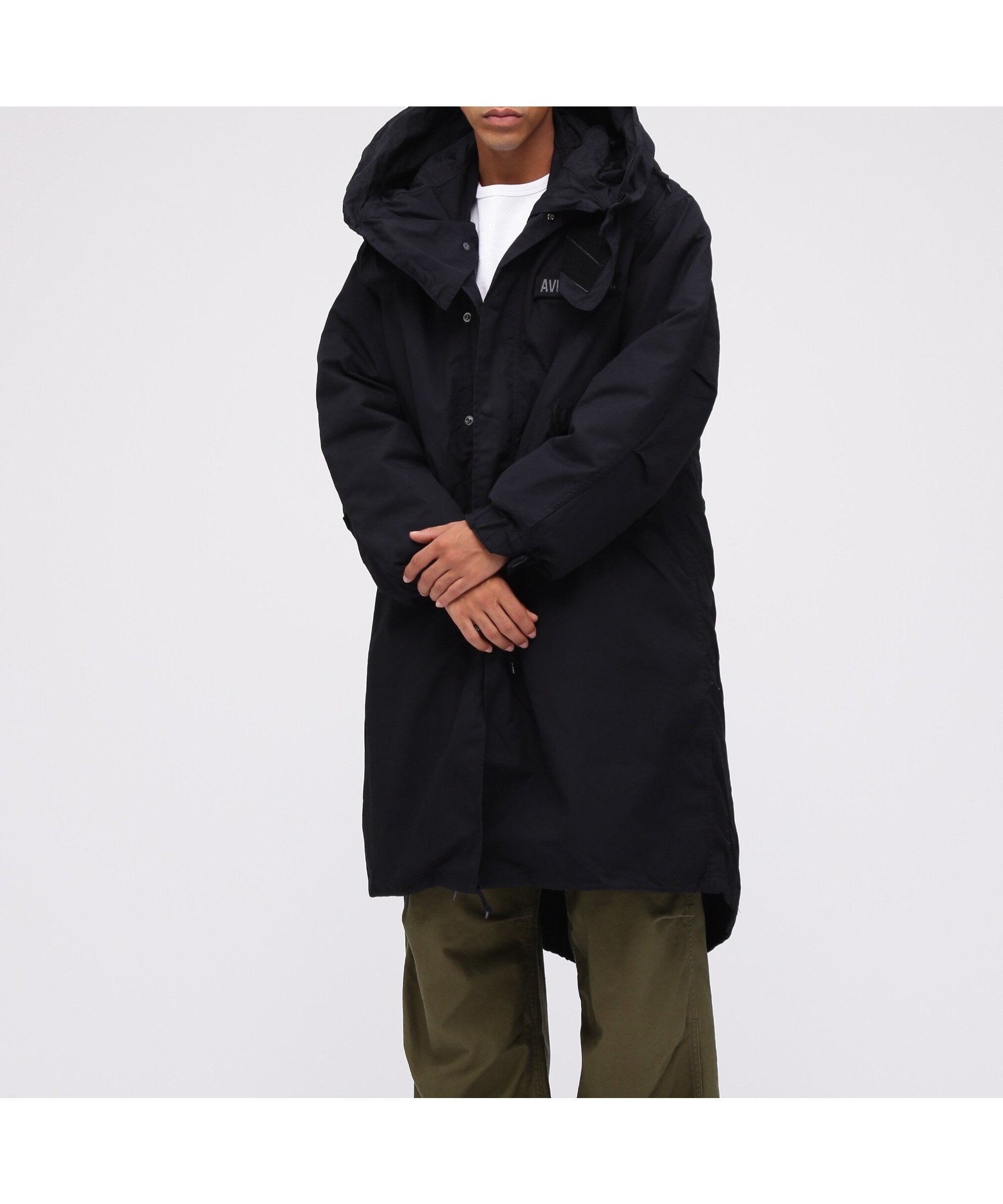 【アヴィレックス/AVIREX / MEN】の《WEB DEPOT限定》MSPCOPENING M-65 COAT/M-65 ジャケット/モッズコート/AVIREX/アヴィレックス インテリア・キッズ・メンズ・レディースファッション・服の通販 founy(ファニー) 　ファッション　Fashion　メンズファッション　MEN　アウター　Coats Outerwear/Men　モッズ/フィールドコート　Mods Field Coats　ジャケット　Jacket　パーカー　Hoodie　防寒　Cold Protection　ミリタリー　Military　モッズコート　Mod Coat　ライナー　Liner　リアル　Real　ルーズ　Loose　ワイヤー　Wire　冬　Winter　ブラック|ID: prp329100004269034 ipo3291000000030301215