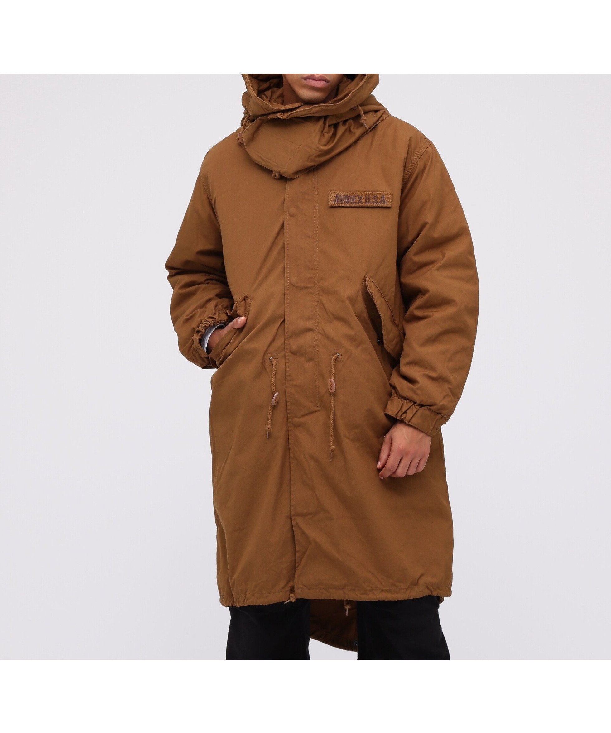 【アヴィレックス/AVIREX / MEN】の《WEB DEPOT限定》MSPCOPENING M-65 COAT/M-65 ジャケット/モッズコート/AVIREX/アヴィレックス インテリア・キッズ・メンズ・レディースファッション・服の通販 founy(ファニー) 　ファッション　Fashion　メンズファッション　MEN　アウター　Coats Outerwear/Men　モッズ/フィールドコート　Mods Field Coats　ジャケット　Jacket　パーカー　Hoodie　防寒　Cold Protection　ミリタリー　Military　モッズコート　Mod Coat　ライナー　Liner　リアル　Real　ルーズ　Loose　ワイヤー　Wire　冬　Winter　タン6|ID: prp329100004269034 ipo3291000000030301216