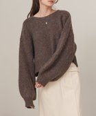 【バブ ブージュルード/Bab Bou Jeloud】のミックスシャギープルオーバー 人気、トレンドファッション・服の通販 founy(ファニー) ファッション Fashion レディースファッション WOMEN トップス・カットソー Tops/Tshirt プルオーバー Pullover おすすめ Recommend ショート Short ジーンズ Jeans スラックス Slacks フェミニン Feminine フレア Flare ミックス Mix ラウンド Round 定番 Standard thumbnail BROWN|ID: prp329100004269083 ipo3291000000030010034