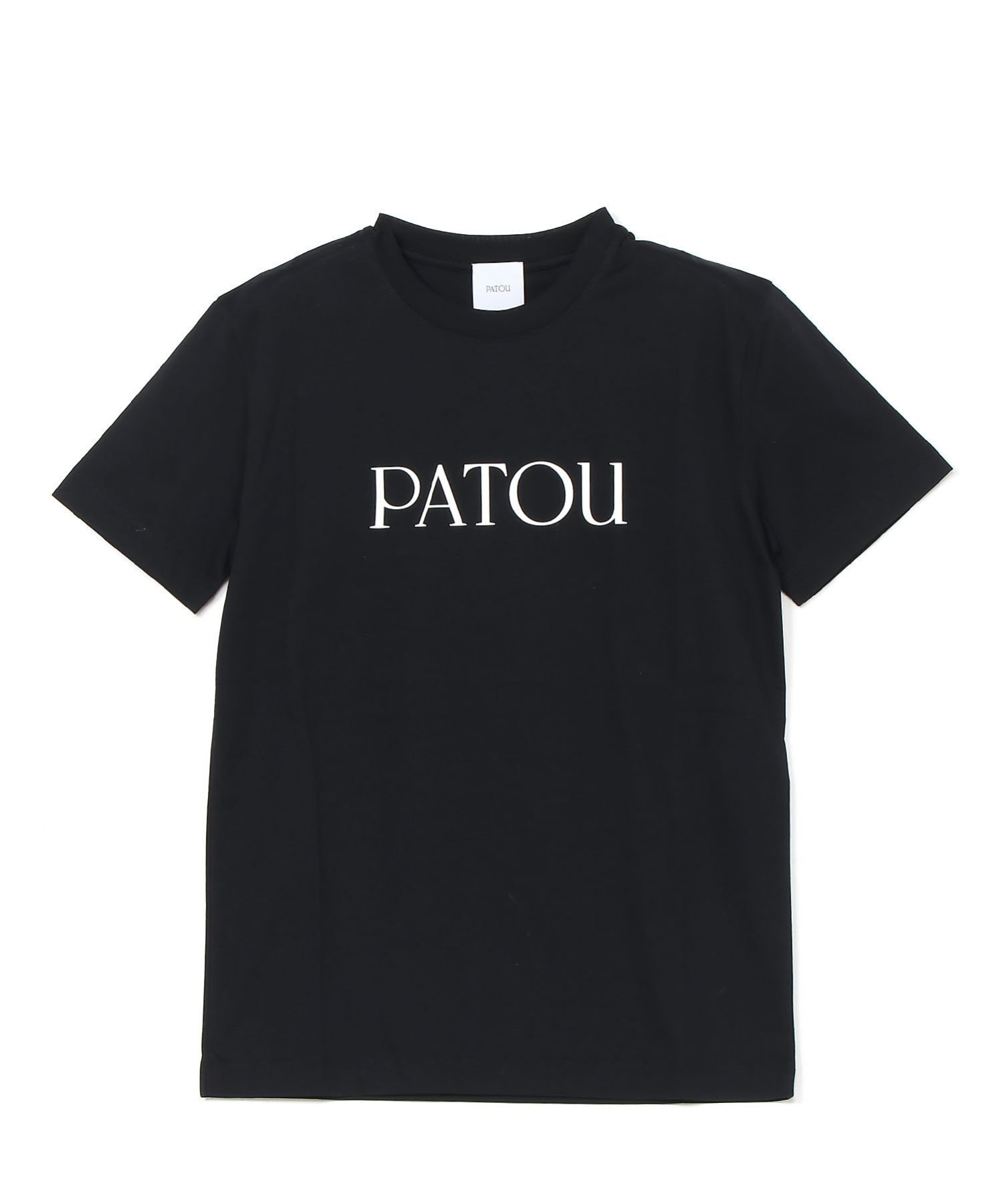 【パトゥ/PATOU】のESSENTIAL PATOU T SHIRT インテリア・キッズ・メンズ・レディースファッション・服の通販 founy(ファニー) 　ファッション　Fashion　レディースファッション　WOMEN　トップス・カットソー　Tops/Tshirt　シャツ/ブラウス　Shirts/Blouses　ロング / Tシャツ　T-Shirts　フィット　Fit　フロント　Front　レギュラー　Regular　ブラック|ID: prp329100004269113 ipo3291000000029670565