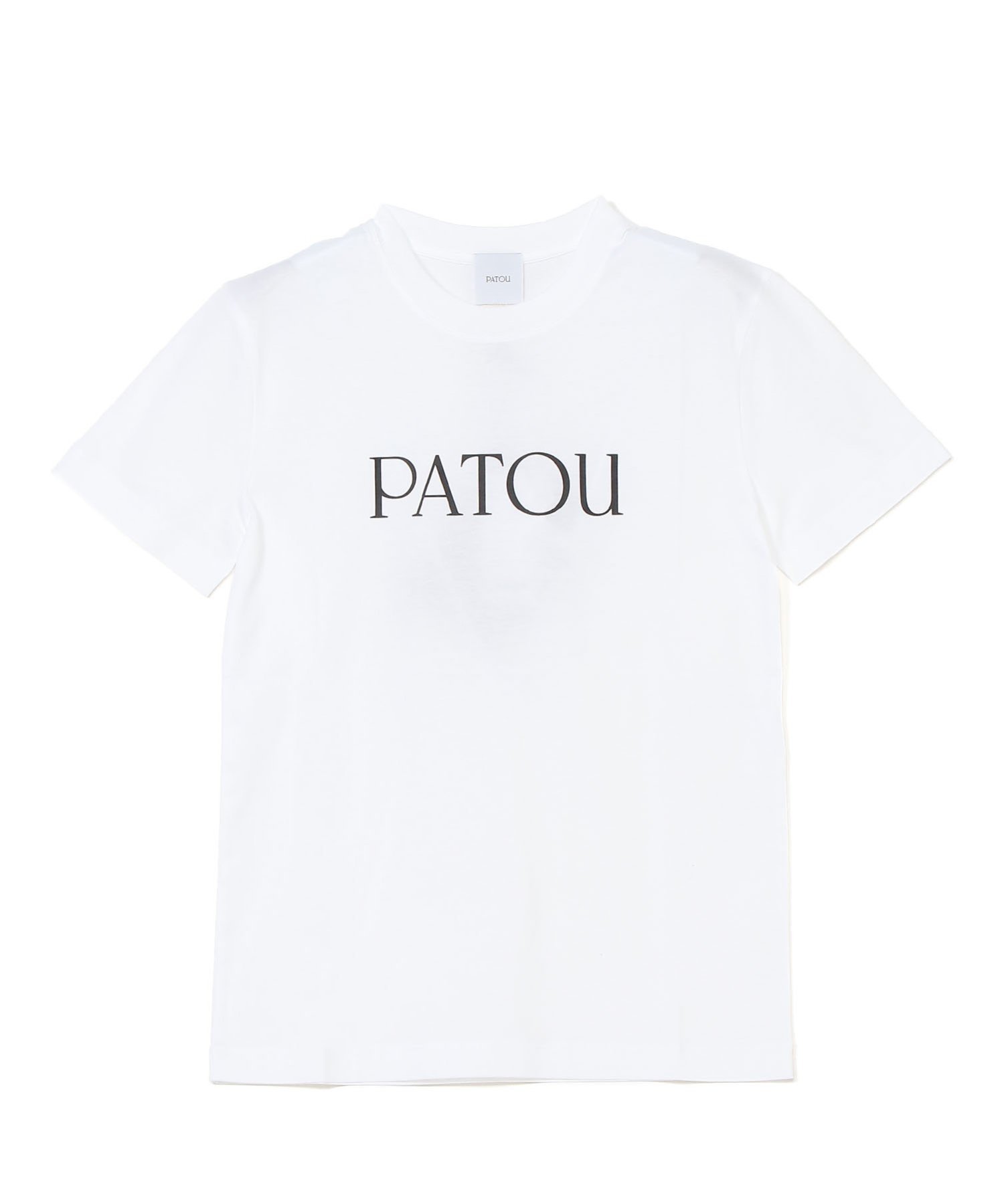 【パトゥ/PATOU】のESSENTIAL PATOU T SHIRT インテリア・キッズ・メンズ・レディースファッション・服の通販 founy(ファニー) 　ファッション　Fashion　レディースファッション　WOMEN　トップス・カットソー　Tops/Tshirt　シャツ/ブラウス　Shirts/Blouses　ロング / Tシャツ　T-Shirts　フィット　Fit　フロント　Front　レギュラー　Regular　ホワイト|ID: prp329100004269113 ipo3291000000029670567