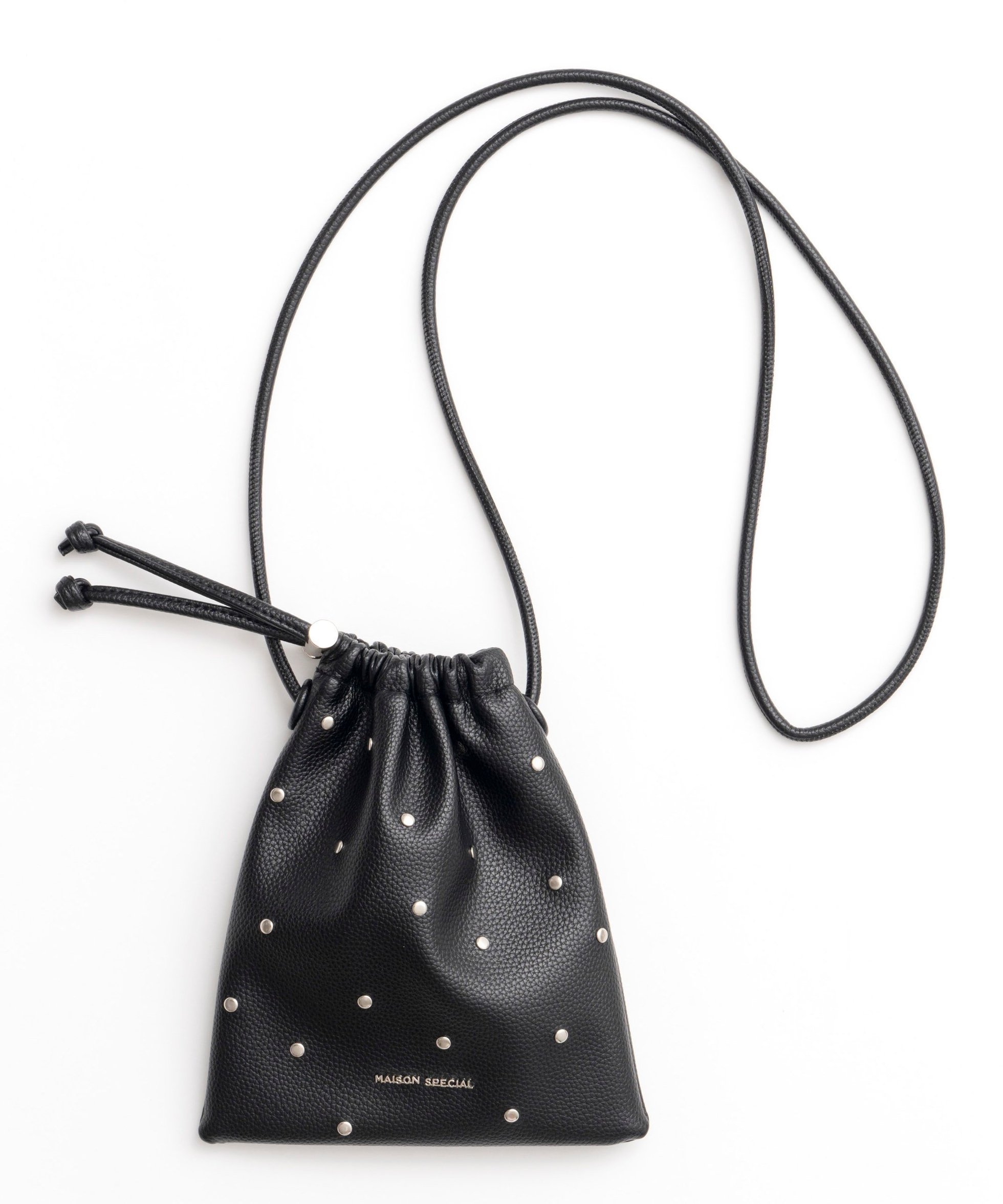 【メゾンスペシャル/MAISON SPECIAL】のStuds Drawstring Mobile Tote Bag 人気、トレンドファッション・服の通販 founy(ファニー) 　ファッション　Fashion　レディースファッション　WOMEN　バッグ　Bag　スタッズ　Studs　リアル　Real　巾着　Purse　無地　Plain Color　 other-1|ID: prp329100004269120 ipo3291000000029872806