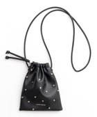 【メゾンスペシャル/MAISON SPECIAL】のStuds Drawstring Mobile Tote Bag BLK|ID: prp329100004269120 ipo3291000000029872807