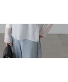 【フリーズマート/FREE'S MART】のMFM シアーコンビレイヤードカットソー 人気、トレンドファッション・服の通販 founy(ファニー) ファッション Fashion レディースファッション WOMEN トップス・カットソー Tops/Tshirt カットソー Cut and Sewn おすすめ Recommend インナー Inner カットソー Cut And Sew コンビ Combination 冬 Winter thumbnail ホワイト|ID: prp329100004269139 ipo3291000000029907246