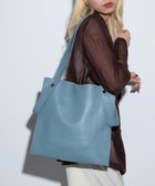 【その他のブランド/Other】の【限定カラー有り!】BEAURE/カウレザートートバッグ 薄マチ A4 2way ショルダー BLU|ID: prp329100004269170 ipo3291000000032987021