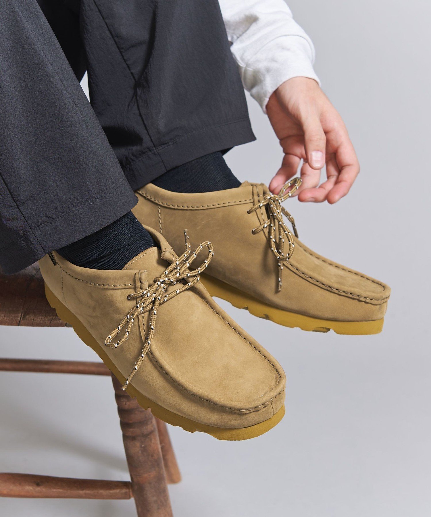 【ビューティ&ユース ユナイテッドアローズ/BEAUTY&YOUTH / UNITED ARROWS / MEN】のCLARKS ワラビー ゴアテックス インテリア・キッズ・メンズ・レディースファッション・服の通販 founy(ファニー) 　ファッション　Fashion　メンズファッション　MEN　シューズ　Shoes　シンプル　Simple　スエード　Suede　スリッパ　Slipper　デザート　Dessert　ベーシック　Basic　エレガント 上品　Elegant　MD.BROWN|ID: prp329100004269226 ipo3291000000030149867