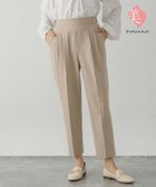 【グローバルワーク/GLOBAL WORK】のウツクシルエットテーパードパンツ/133595 人気、トレンドファッション・服の通販 founy(ファニー) ファッション Fashion レディースファッション WOMEN パンツ Pants ストレッチ Stretch フロント Front 人気 Popularity thumbnail ベージュ52|ID: prp329100004269731 ipo3291000000031673146