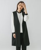 【グローバルワーク/GLOBAL WORK】のウツクシルエットロングジレ/149537 人気、トレンドファッション・服の通販 founy(ファニー) ファッション Fashion レディースファッション WOMEN アウター Coat Outerwear トップス・カットソー Tops/Tshirt ベスト/ジレ Gilets/Vests ジャケット Jacket ダブル Double ワイド Wide thumbnail ブラック09|ID: prp329100004269739 ipo3291000000029673021