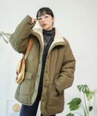 【フリークスストア/FREAK'S STORE】のハイネック リバーシブル ボアキルティングコート 24AW 人気、トレンドファッション・服の通販 founy(ファニー) ファッション Fashion レディースファッション WOMEN アウター Coat Outerwear コート Coats 2024年 2024 2024-2025秋冬・A/W Aw/Autumn/Winter/Fw/Fall/2024-2025 A/W・秋冬 Aw・Autumn/Winter・Fw・Fall-Winter 冬 Winter キルト Quilt ハイネック High Neck フラップ Flap ポケット Pocket ミドル Middle リバーシブル Reversible thumbnail オリーブ|ID: prp329100004270052 ipo3291000000029674265