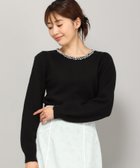 【ミッシュマッシュ/MISCH MASCH】のインナーにおすすめ!フラッフィー丸首ビジューニット 人気、トレンドファッション・服の通販 founy(ファニー) ファッション Fashion レディースファッション WOMEN トップス・カットソー Tops/Tshirt ニット Knit Tops おすすめ Recommend アクセサリー Accessories インナー Inner ビジュー Bijou フェミニン Feminine thumbnail ブラック|ID: prp329100004270163 ipo3291000000030079906