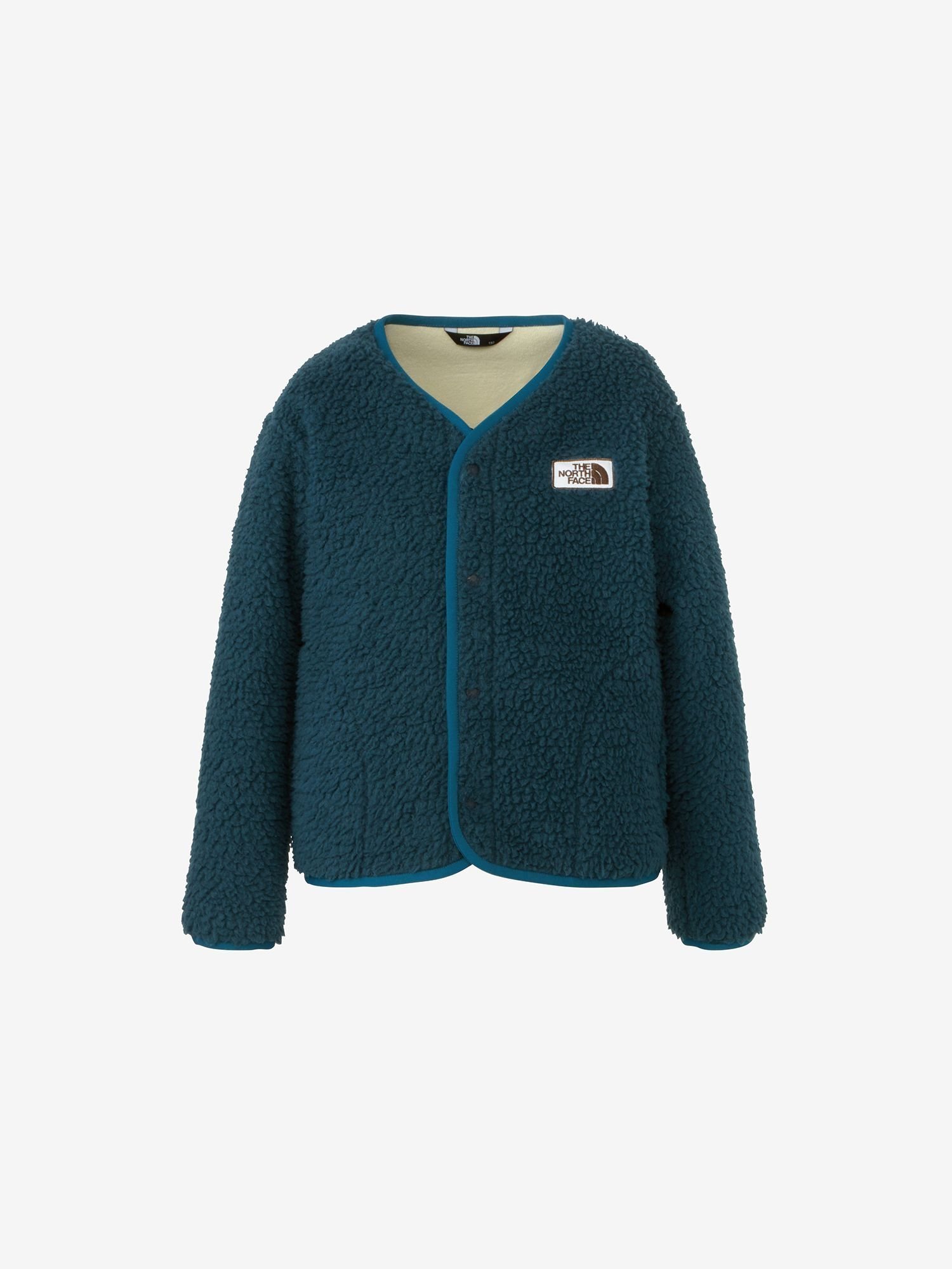 【ザ ノース フェイス/THE NORTH FACE / KIDS】のカドルフリースカーディガン(キッズ) インテリア・キッズ・メンズ・レディースファッション・服の通販 founy(ファニー) 　ファッション　Fashion　キッズファッション　KIDS　ドット　Dot　パイピング　Piping　フロント　Front　ボンディング　Bonding　ポケット　Pocket　冬　Winter　秋　Autumn/Fall　ミッドナイトペトロール|ID: prp329100004270381 ipo3291000000029892381