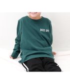 【デビロック/devirock / KIDS】の綿100% ボーイズ 長袖パジャマ ルームウェア 長袖ルームウェア パジャマ 24AW 006-ロゴ3-Dグリーン|ID: prp329100004270670 ipo3291000000030145627