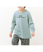 【デビロック/devirock / KIDS】の綿100% ボーイズ 長袖パジャマ ルームウェア 長袖ルームウェア パジャマ 24AW 001-ロゴ-Dサックス|ID: prp329100004270670 ipo3291000000030145630