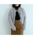 【アダム エ ロペ/ADAM ET ROPE'】のフラッフィーカラーカーディガン 人気、トレンドファッション・服の通販 founy(ファニー) ファッション Fashion レディースファッション WOMEN トップス・カットソー Tops/Tshirt カーディガン Cardigans カーディガン Cardigan コンパクト Compact デニム Denim バランス Balance フェミニン Feminine ベーシック Basic ボトム Bottom 羽織 Haori A/W・秋冬 Aw・Autumn/Winter・Fw・Fall-Winter エレガント 上品 Elegant 2025年 2025 thumbnail グレー(07)|ID: prp329100004270871 ipo3291000000030006308