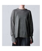 【マーコート/MARcourt】のMIDIUMISOLID for Ladies スリットスリーブベーシックプルオーバー 人気、トレンドファッション・服の通販 founy(ファニー) ファッション Fashion レディースファッション WOMEN トップス・カットソー Tops/Tshirt プルオーバー Pullover シンプル Simple スリット Slit ポケット Pocket 今季 This Season 再入荷 Restock/Back In Stock/Re Arrival 長袖 Long Sleeve thumbnail グレー|ID: prp329100004270976 ipo3291000000029678320