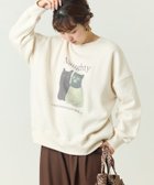 【フリークスストア/FREAK'S STORE】のいたずらキャット 裏起毛 スウェット【限定展開】 ナチュラル|ID: prp329100004271003 ipo3291000000030516948