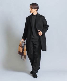 【ビューティ&ユース ユナイテッドアローズ/BEAUTY&YOUTH / UNITED ARROWS / MEN】のスーパー120 メルトン チェスターコート 人気、トレンドファッション・服の通販 founy(ファニー) ファッション Fashion メンズファッション MEN コンパクト Compact セットアップ Set Up タートル Turtle チェスターコート Chester Coat ハーフ Half バランス Balance フィット Fit ポケット Pocket メルトン Melton ライニング Lining 別注 Special Order |ID:prp329100004272795