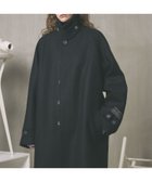 【メゾンスペシャル/MAISON SPECIAL】のSuper140s Prime-Over Melton Balmachan Coat BLK|ID: prp329100004272800 ipo3291000000029872828