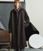 【メゾンスペシャル/MAISON SPECIAL】のSuper140s Prime-Over Melton Balmachan Coat BRN|ID: prp329100004272800 ipo3291000000029872832