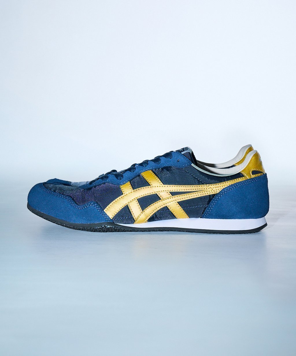 【オニツカ タイガー/Onitsuka Tiger】の【公式ショップ】SERRANO インテリア・キッズ・メンズ・レディースファッション・服の通販 founy(ファニー) 　ファッション　Fashion　レディースファッション　Fashion for Women　クッション　Cushion, Throw Pillow　シューズ　Shoes, Footwear　スニーカー　Sneakers, Trainers　ビジネス 仕事 通勤　Business / Work / Commuting　メンズ　Men's, Menswear　定番　Standard, Basic Item　軽量　Lightweight, Ultra Light　MIDNIGHT/GOLD|ID: prp329100004273161 ipo3291000000033345762
