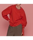 【メゾンスペシャル/MAISON SPECIAL】のCocoon Sleeve Long Sleeve T-shirt RED|ID: prp329100004273336 ipo3291000000029835879