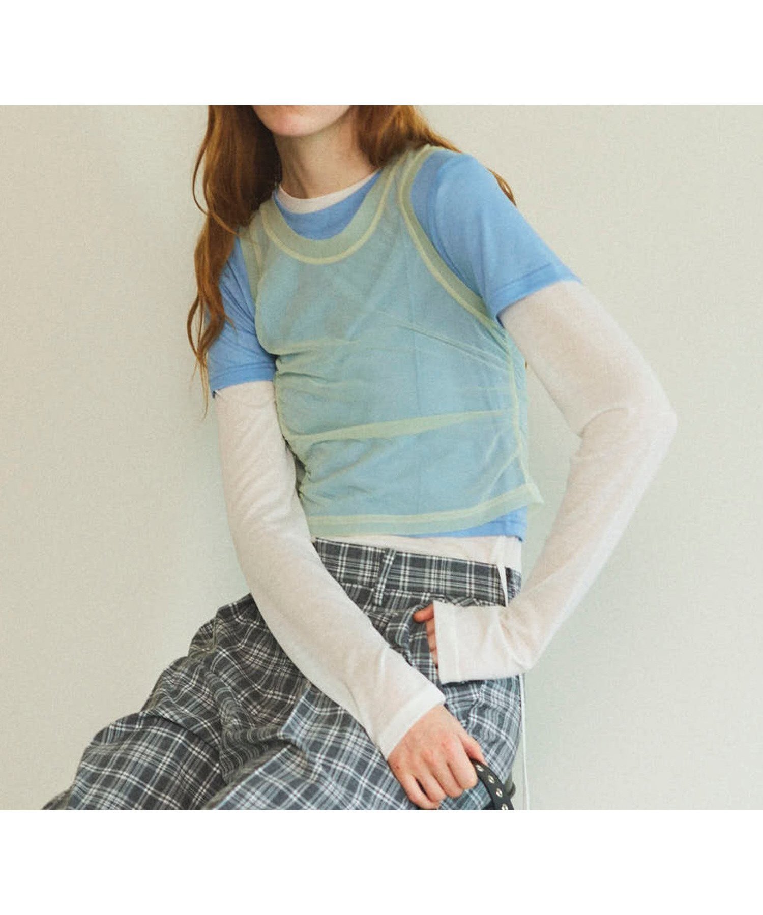 【メゾンスペシャル/MAISON SPECIAL】のMultiway Layered Tops インテリア・キッズ・メンズ・レディースファッション・服の通販 founy(ファニー) 　ファッション　Fashion　レディースファッション　WOMEN　トップス・カットソー　Tops/Tshirt　カットソー　Cut And Sew　ショート　Short　セパレート　Separate　タンク　Tank　タンブラー　Tumbler　トレンド　Trend　ロング　Long　半袖　Short Sleeve　夏　Summer　無地　Plain Color　長袖　Long Sleeve　LIME|ID: prp329100004273371 ipo3291000000029835925