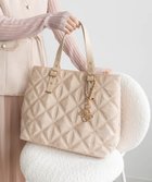 【ランダ/RANDA】の2WAY ベルトハンドルキルティングトートバッグ BEIGE|ID: prp329100004274139 ipo3291000000030262790