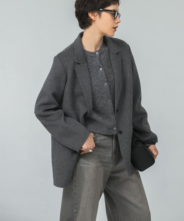 【アーバンリサーチ/URBAN RESEARCH】のリバージャケットコート インテリア・キッズ・メンズ・レディースファッション・服の通販 founy(ファニー) https://founy.com/ ファッション Fashion レディースファッション WOMEN アウター Coat Outerwear コート Coats ジャケット Jackets 2024年 2024 2024-2025秋冬・A/W Aw/Autumn/Winter/Fw/Fall/2024-2025 A/W・秋冬 Aw・Autumn/Winter・Fw・Fall-Winter 冬 Winter おすすめ Recommend シンプル Simple ジャケット Jacket スウェット Sweat タートルネック Turtleneck バランス Balance ベーシック Basic リラックス Relax |ID: prp329100004274305 ipo3291000000030046484